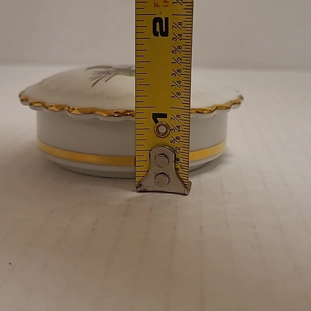 Vintage Gloria Fine Porcelain Trinket Dish Bayreuth West Germany